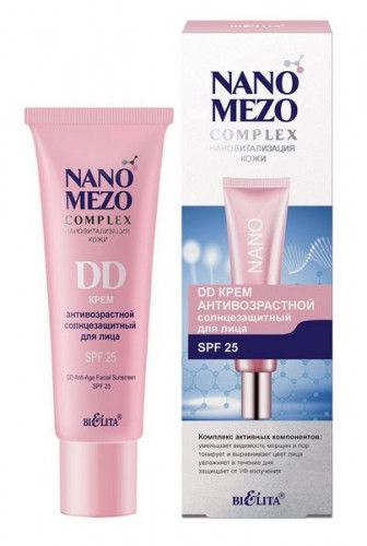 Белита Nanomezocomplex DD крем антивозрастной солнцезащитный для лица spf25 туба 30мл